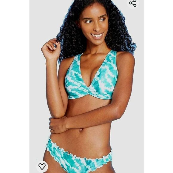 NWT SHADE & SHORE BIKINI TOP - Picture 1 of 4